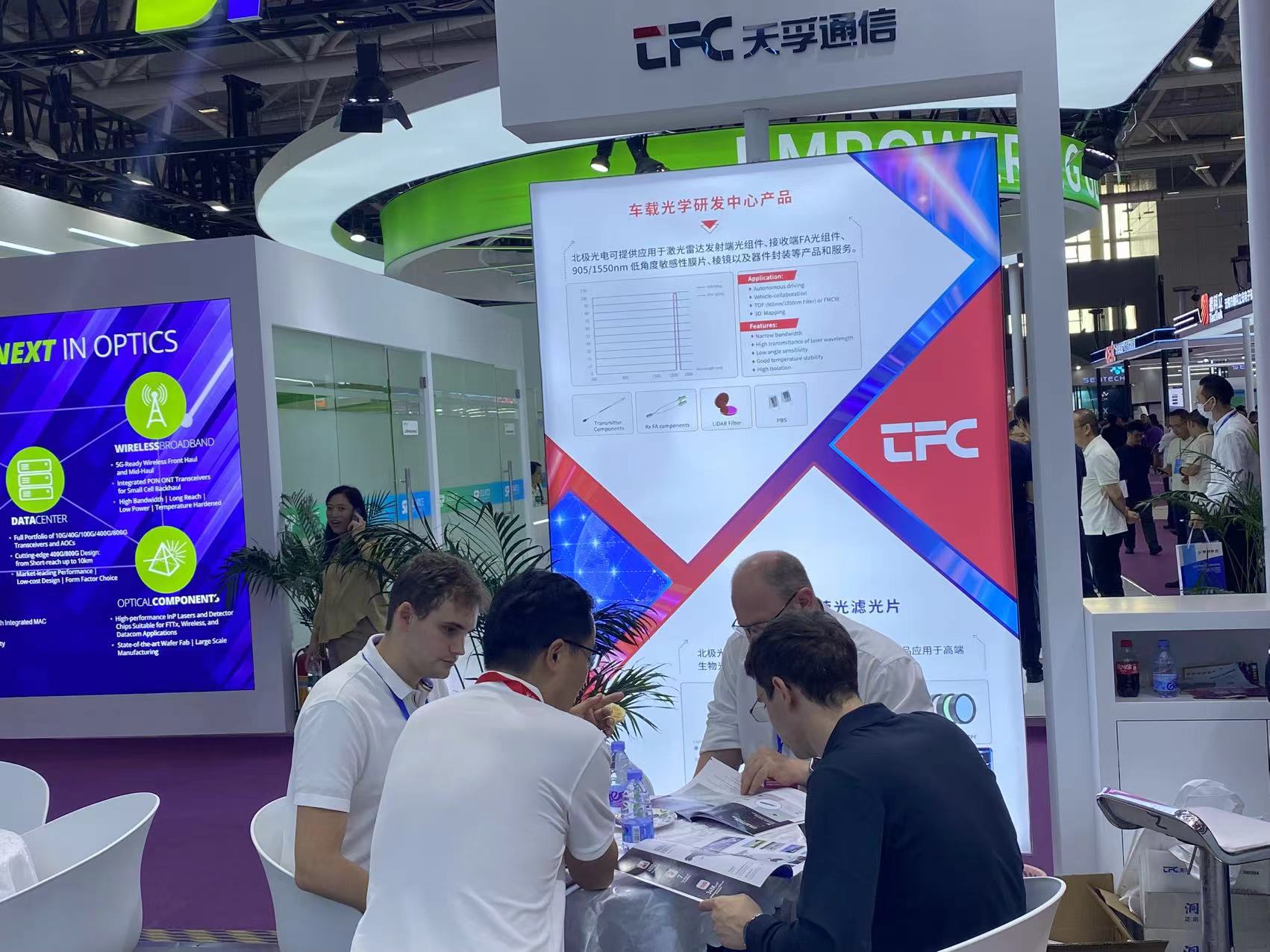 助力光子集成｜437ccm必赢国际通讯精彩亮相CIOE2024